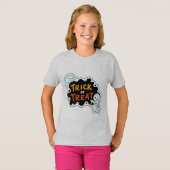 Trick or treat Fun T-shirt (Voorkant volledig)