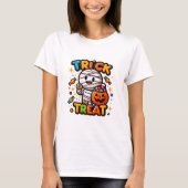 Trick or treat Funny T-shirt (Voorkant)