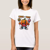 Trick or treat Funny T-shirt (Voorkant)