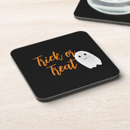 Trick or Treat Geest Halloween Bier Onderzetter