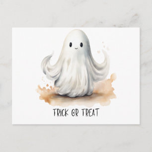Trick or Treat Geest Halloween Feestdagenkaart