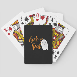 Trick or Treat Geest Halloween Pokerkaarten