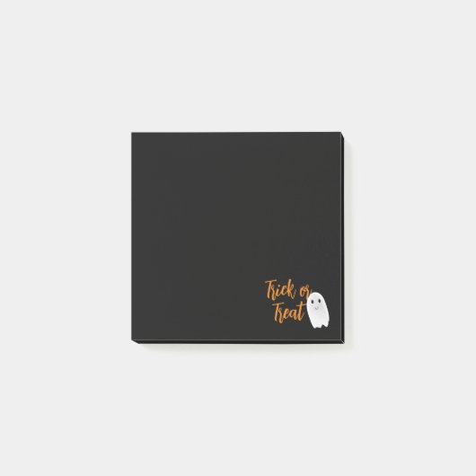 Trick or Treat Geest Halloween Post-it® Notes (Voorkant)