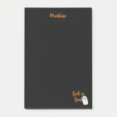 Trick or Treat Geest Halloween Post-it® Notes (Voorkant)