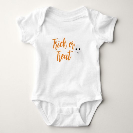 Trick or Treat Geest Halloween Romper (Voorkant)