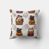 Trick or Treat Geest Worp Kussen (Achterkant)