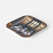 Trick or treat Ghost Dogs Papieren Bordje (Gebogen)