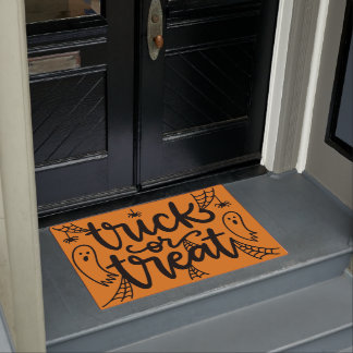 Trick or treat Ghost en Spiders Deurmat
