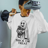 Trick or treat Ghost - Halloween Snoep Bucket T-shirt