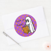 Trick or treat Ghost Halloween Stickers (Envelop)