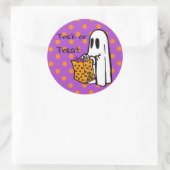 Trick or treat Ghost Halloween Stickers (Tas)