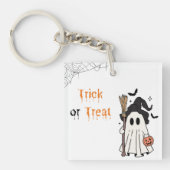 Trick or Treat Ghost Keychain (voorkant)