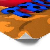 Trick or treat Ghost & Pumpkins Poster (Hoek)