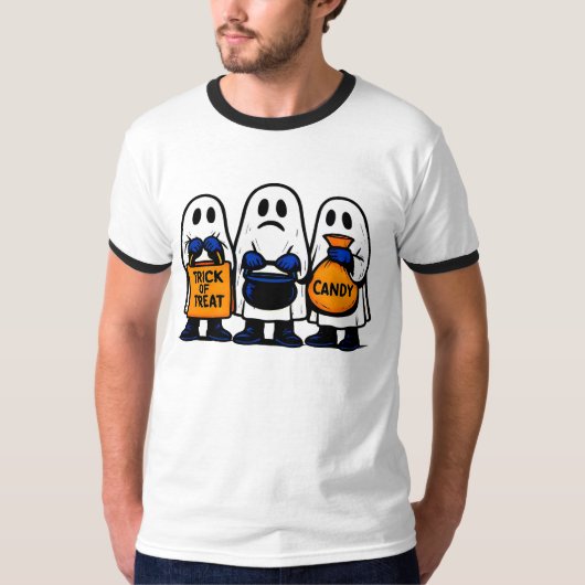 Trick or treat Ghost Squad T-shirt (Voorkant)