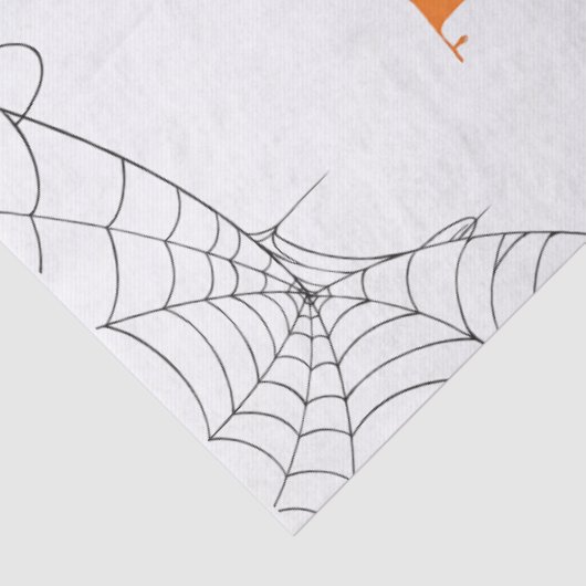 Trick or Treat Ghost Tissue Paper Tissuepapier (Detail)