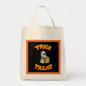 Trick or treat Ghost - Tote Bag (Voorkant)