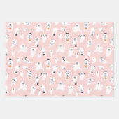 TRICK OR TREAT GHOSTS INPAKPAPIER VEL (Voorkant 3)