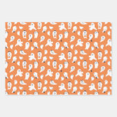 TRICK OR TREAT GHOSTS INPAKPAPIER VEL (Voorkant 2)