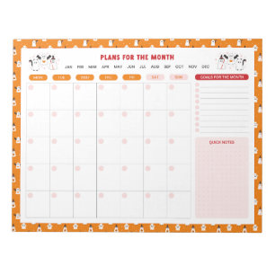 Trick or treat Ghosts Maandelijks te doen Lijst Pl Notitieblok