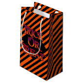 Trick or treat Gift Bag Klein Cadeauzakje (Achterkant Gekanteld)