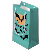 Trick or treat Gift Bag Klein Cadeauzakje (Voorkant Gekanteld)