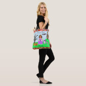 Trick or treat Girlprinses Halloween Snoep Tote Bag (Op model)