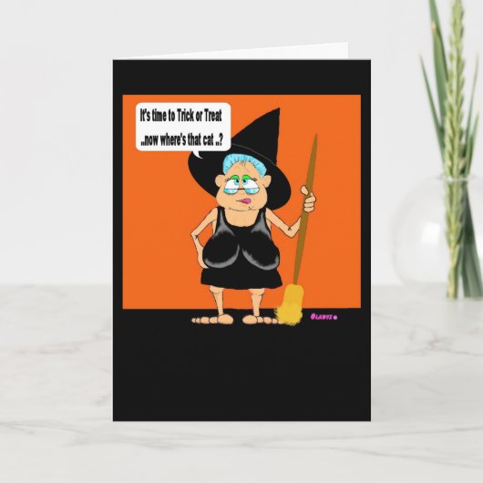 Trick or treat Gladys Kaart (Voorkant)