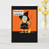 Trick or treat Gladys Kaart (Gele Bloem)