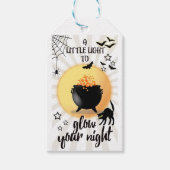 trick or treat Glow stick Cadeau Labels Cadeaulabel (Voorkant)