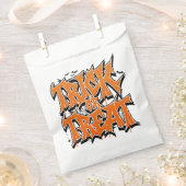 Trick Or Treat Graffiti Bedankzakje (Geknipt)