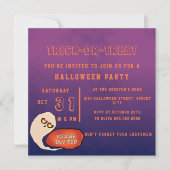 Trick or treat | Grappig Halloween Kaart (Voorkant)