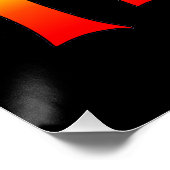 TRICK OR TREAT grappig halloween Perfect Poster (Hoek)