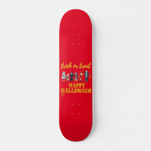 "TRICK OR TREAT" grappige halloween Persoonlijk Skateboard