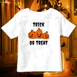 Trick Or Treat Griezelige Pompoenen Halloween Kinder Shirts