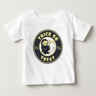 Trick or treat Grim Reaper starbucks logo koffie