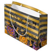 Trick or treat groot cadeauzakje (Achterkant Gekanteld)