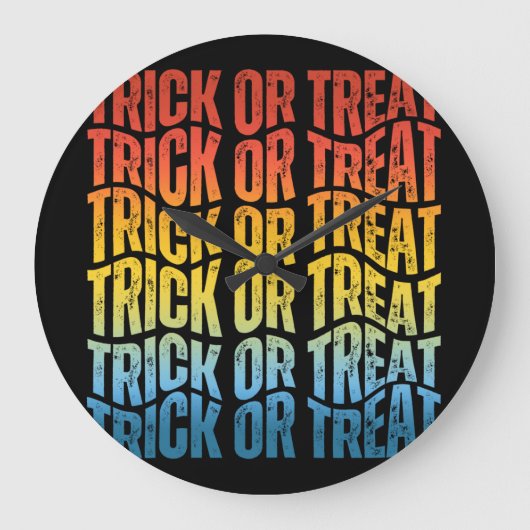 TRICK OR TREAT GROTE KLOK (Voorkant)