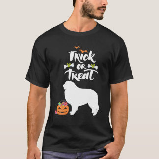 Trick or treat Grote Pyreneeën Dog Halloween Costu T-shirt