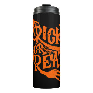 Trick or treat Grunge Halloween Design Thermosbeker
