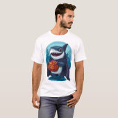 Trick-or-Treat Haai T-shirt (Voorkant volledig)