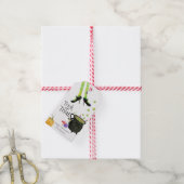 Trick or treat Halloween aangepast label Cadeaulabel (Met Touw)