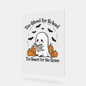 Trick or Treat Halloween Acryl Bord (Hoek)