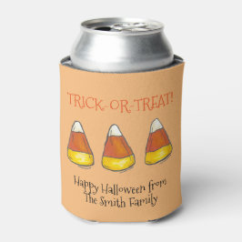 Trick or treat Halloween Autumn Candy Corn Snoepje Blikjeskoeler