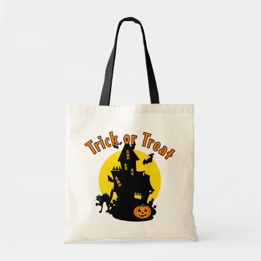 Trick or treat Halloween Bag Tote Bag (Voorkant)