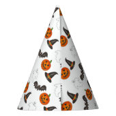 Trick-or-Treat Halloween Bat Pumpkin Ghost Witch Feesthoedjes (Achterkant)