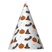 Trick-or-Treat Halloween Bat Pumpkin Ghost Witch Feesthoedjes (Voorkant)