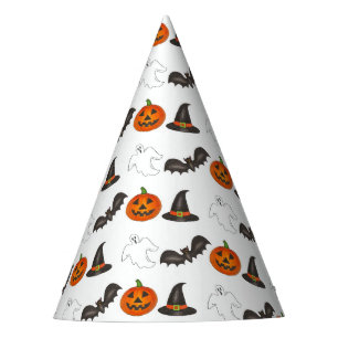 Trick-or-Treat Halloween Bat Pumpkin Ghost Witch Feesthoedjes