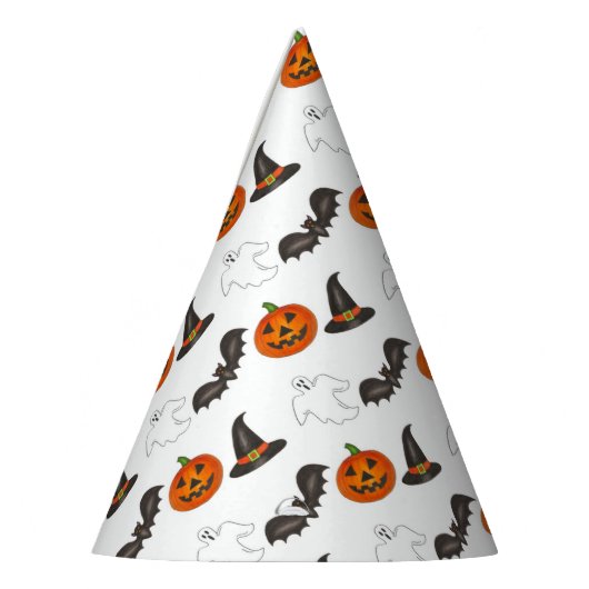Trick-or-Treat Halloween Bat Pumpkin Ghost Witch Feesthoedjes (Links)