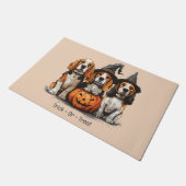 Trick or treat Halloween Beagle Dogs Deurmat (Schuin)