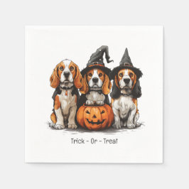 Trick or treat Halloween Beagle Dogs Servet